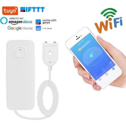 IP67 2.4GHz WiFi Home Water Level Detector Leakage Alarm Sensor TUYA Remote Control for iOS / Android phone