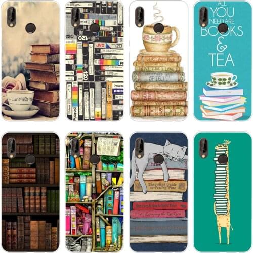 9H BOOKS Soft Silicone Tpu Cover Case for huawei Nova 3 3i p smart