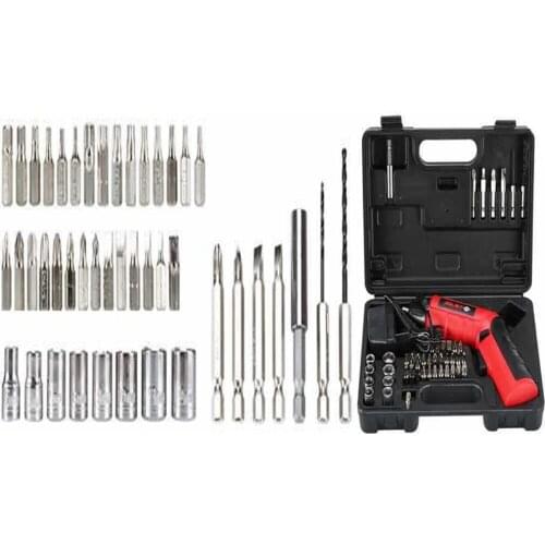 Electric drill set Rechargeable electric drill Q81 Multifunctional 4.8V Charging Hand Drill Electric Screw Batch Set