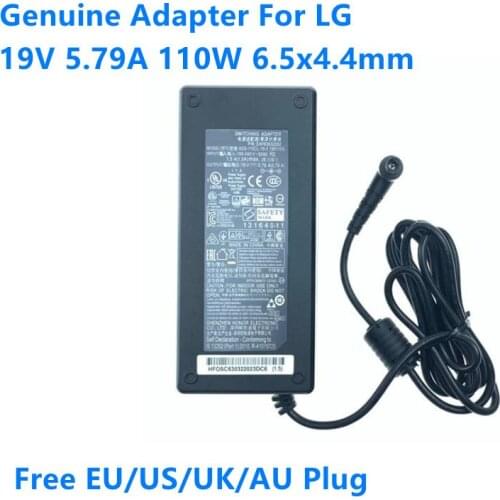Genuine 19V 5.79A 110W ADS-110CL-19-3 19.5V 5.65A AC Switching Adapter For LG 34UM95C PF1500G PROJECTOR 34UC98 Power Charger