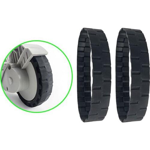 A Pair of Outer Rubber Thread Tires for500, 600, 700, 800 and 900 Vacuum Sweep Replacement