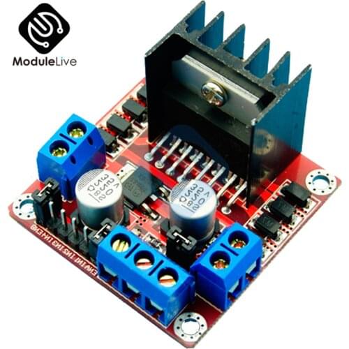 Dual H Bridge DC Stepper Motor Drive Controller Board Module L298N for Arduino Smart Car Robot