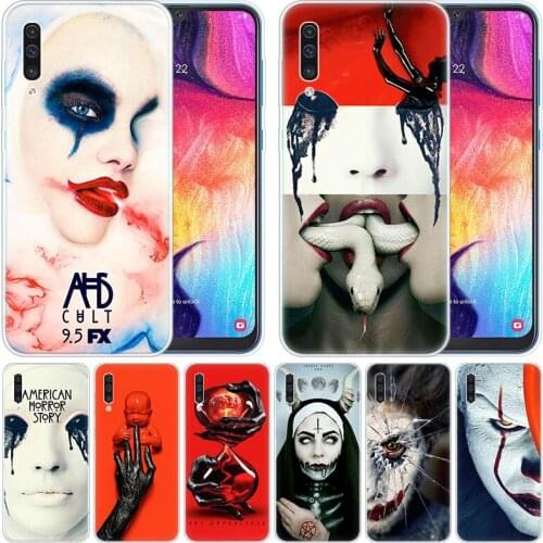 Luxury Silicone Case TV American Horror Story for Samsung Galaxy A50 A70 A80 A40 A30 A20 A10 A20E A2 CORE A9 A8 A7 A6 Plus 2018