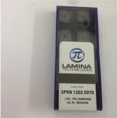 SPKN1203EDTR LT30 CNC blade SEKT carbide insert 10pcs/lot