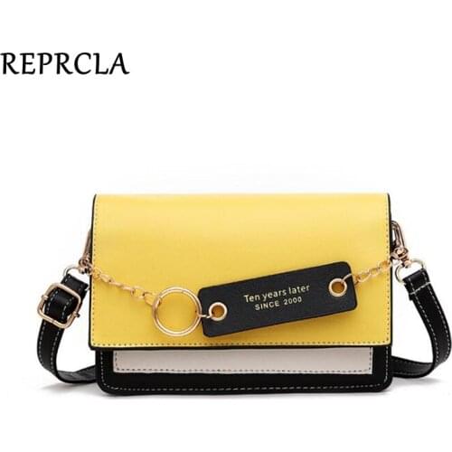 REPRCLA New Style Ladies Handbag Chain Shoulder Messenger Bags High Quality Fashion Crossbody Bags for Women Purse
