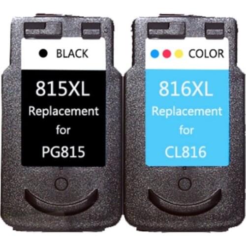 YLC 1set PG815 CL816 Compatible Ink Cartridge For Canon IP2780 MP236 MP259 MP288 MX348 MX358 printer for pg815 PG-815