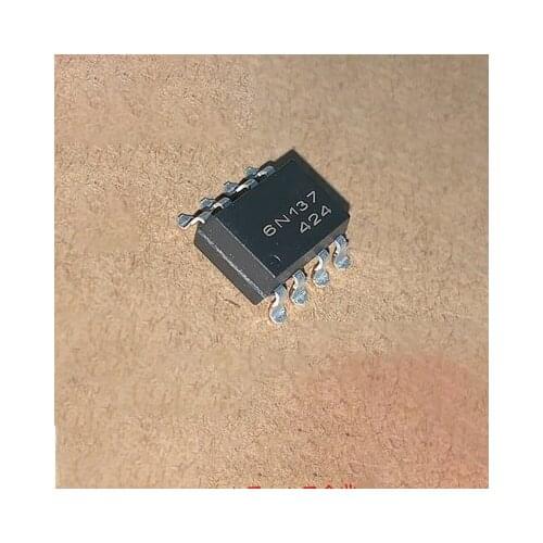 10pcs/lot 6N137SD 6N137S 6N137 SOP-8 original In Stock