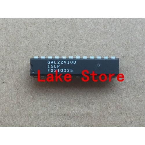10 unids/lote GAL22V10D-15LP GAL22V10D-25LP GAL22V10D DIP