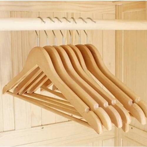 5 Pcs Price Wooden Hanger Mens Womens Clothing and Home Store 5 , 10 , 15, 20