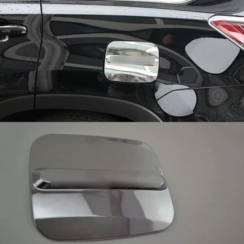 Car Accessories Exterior Decoration ABS Chrome Oil Fuel Gas Tank Cap Cover For Toyota Highlander 2015 Car-styling