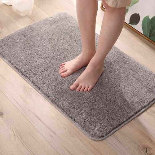 Cake Velvet Absorbent Bathroom Floor Mat, Doormat, Household CarpetCustom Size