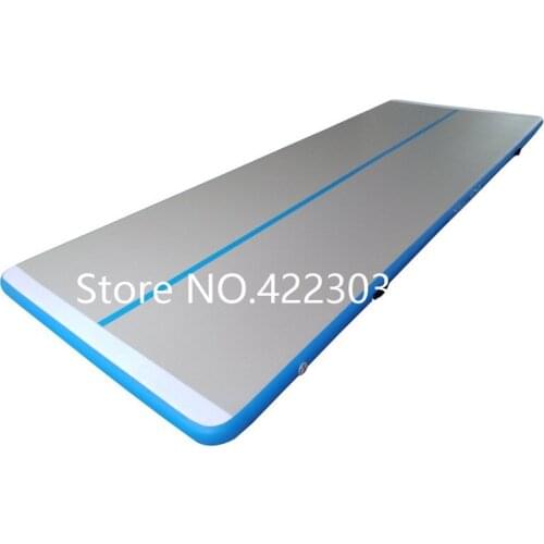 Free Shipping 5*1*0.1m Inflatable Gymnastic Mat Airtrack Tumbling Mat for Indoor/Outdoor Use With Electric Air Pump