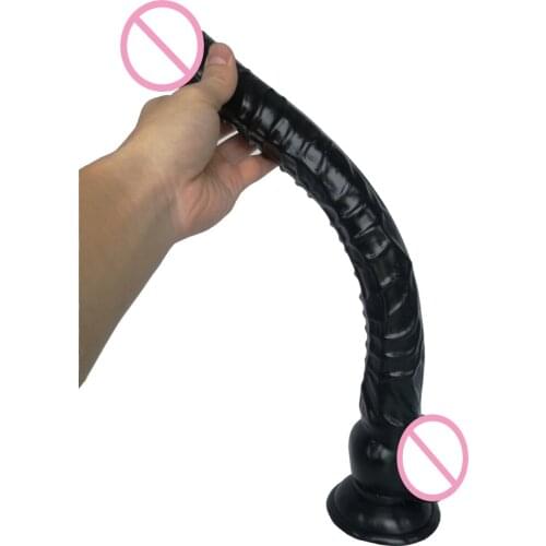 Big Dildo with Suction Cup Long Dildo Realistic Huge Horse Dildo Penis Soft Anal Plug Vaginal Masturbation Sex Toy For Women