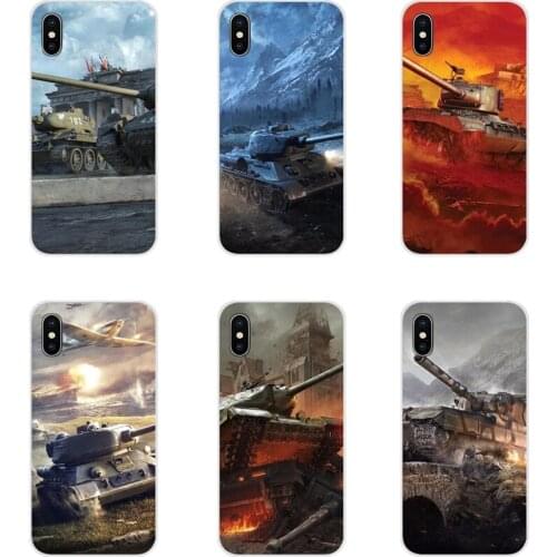 World Of Tanks Multi For Xiaomi Mi4 Mi5 Mi5S Mi6 Mi A1 A2 5X 6X 8 9 Lite SE Pro Mi Max Mix 2 3 2S Accessories Phone Shell Covers