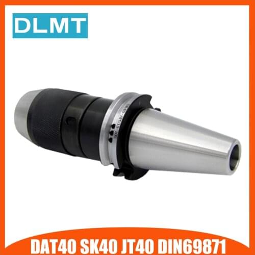DIN69871 DAT40 JT40 SK40-APU08 SK40-APU13 SK40-APU16 Integrated drill chuck 1-8mm 1-13mm 1-16mm DIN69871 SK40 Taper