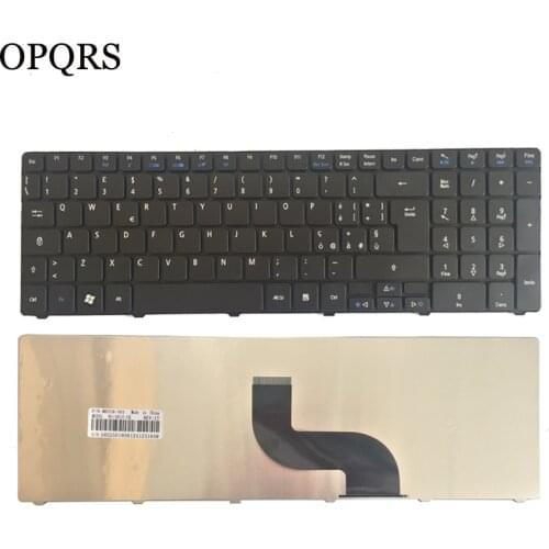 For Acer Aspire TRAVELMATE TM 5742G 5742 5742Z 5742ZG 5335 5542 5542G 5735 5735G 5744 5744Z Italy Laptop Keyboard IT black