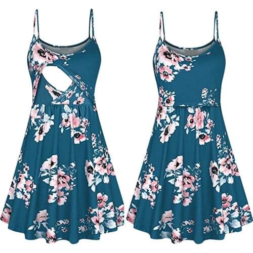 Women Pregnant Maternity Stripe Tunic Breastfeeding Summer Maternity Dress zwangerschaps jurk voor fotografie vestido embarazo