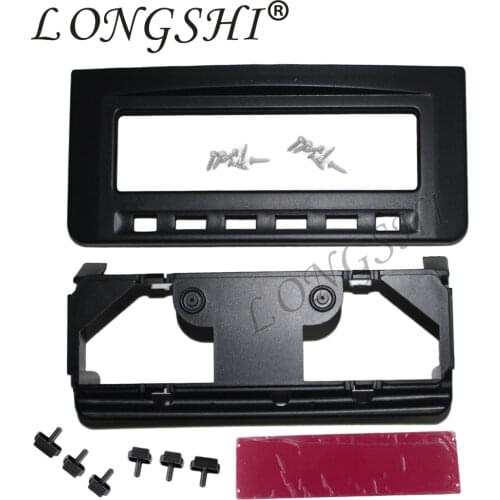 Fascia For Mitsubishi Pajero Sport Triton L200 Mornitor MID Radio DVD Middle Stereo Panel Dash Mounting Installation Trim Kit