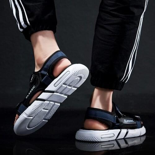 Homme flat 44 for roman samool shoe casual dress homens mens sandles sport vietnam shoes waterproof sandal playa slip s outdoor