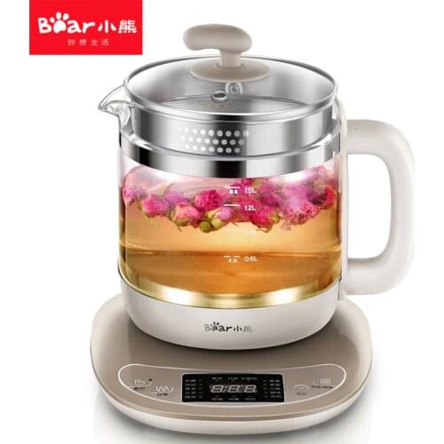 Bear 220V Full Automatic Thick Glass Health Preserving Pot Multifunctional Electric Kettle Tea Pot