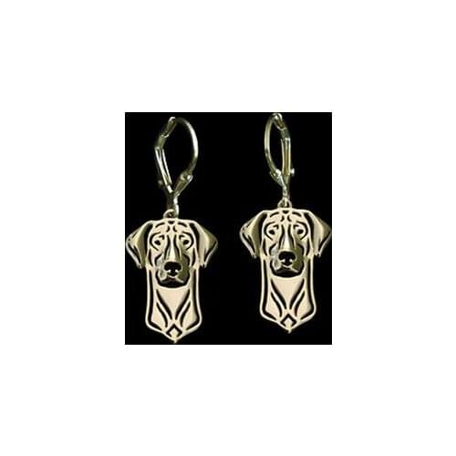 Fashion personalized cute animal Doberman Drop Earrings Pet Dog Earrings for women girls pretty charm gift jewelry
