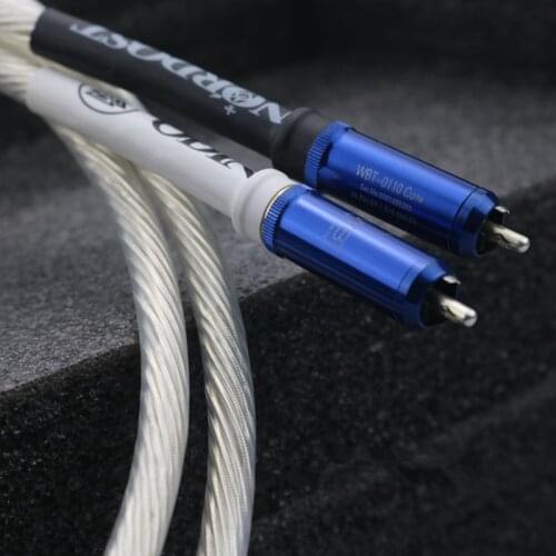 NORDOST ODIN 2nd generation flagship RCA pure silver audio cable HIFI audio amplifier double lotus signal cable