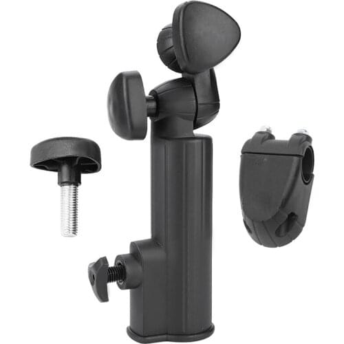 NEW-Golf Trolley Umbrella Holder, Universal Golf Push Cart Umbrella Mount Umbrella Stand Attachment