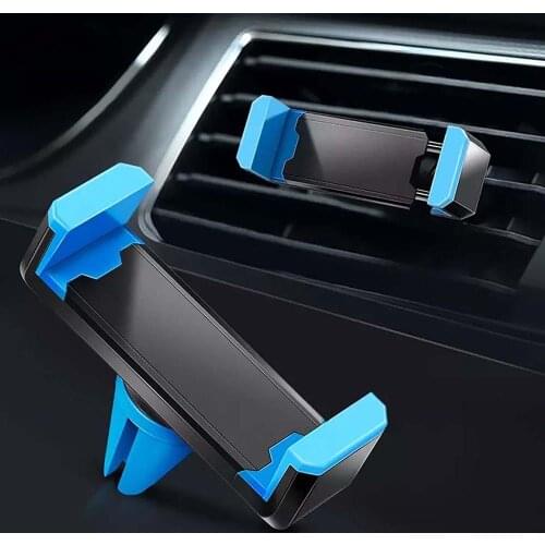 New Car Phone Holder For iPhone12 11 X XS Max 8 7 Samsung 360 Degree Support Mobile Air Vent Mount Car Holder Phone Stand in Car