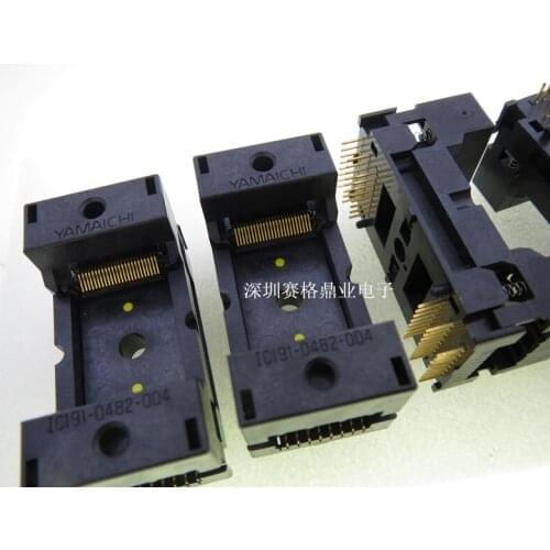 Original YAMAICHI IC Test Seat IC191-0482-004 Burning Programme TSOP48 Socket Adapter