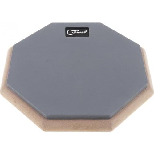8/12 Inch Rubber Wooden Dumb Drum Practice Training Drum Pad for Jazz Drums Exercise For Percussion Instruments Parts