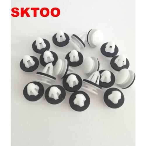 SKTOO 20PCS For Skoda Ming Rui Jing Rui door interior trim plastic card / door buckle