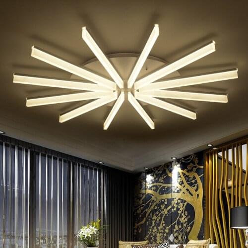 Modern minimalist creative living room led ceiling lamp led bedroom light restaurant lamp fashion lighting personality fixture