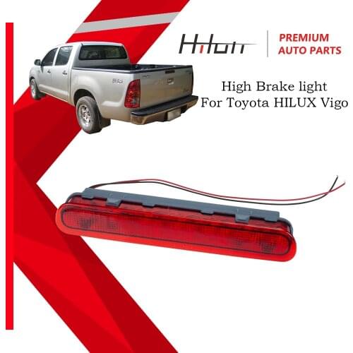 High Brake light For Toyota HILUX Vigo 2005 - 2014 Tail Stop Third Brake Lights turn signal Rear Bumper Reflector Fog lamp