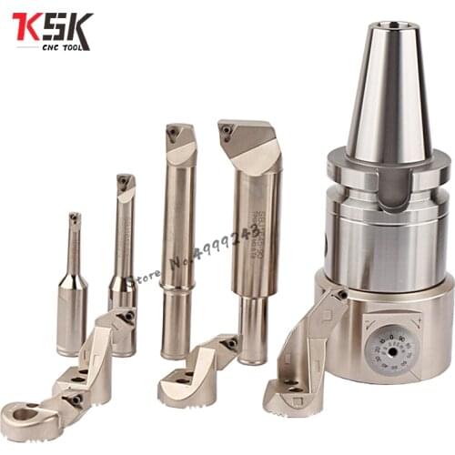 New BT30 BT40 BT50 MT NBH2084S fine tune Boring head 0.005 Precision boring tool fine boring tool FOR CNC machine boring 8-204mm