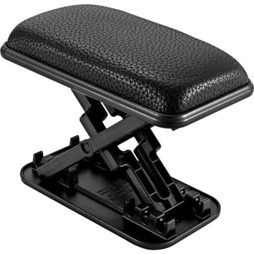 Universal Leather Car Armrest Pad Elbow Support Adjustable Car door Center Console Arm Rest Auto Rest Seat Pad Gap Car Styling