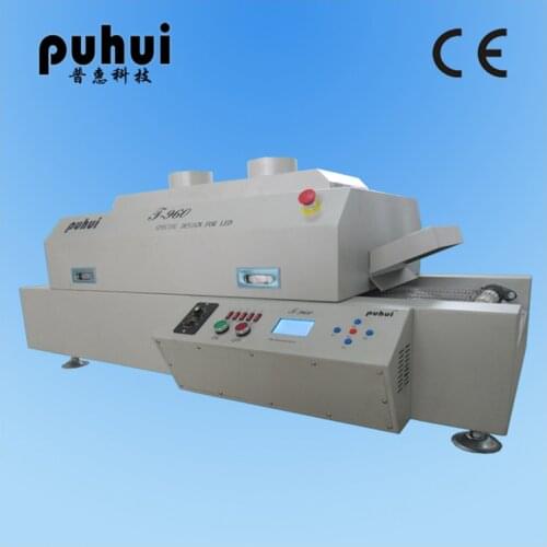 Authorized PUHUI T-960 LED Soldering Machine Mini SMT Reflow Oven T960 Infrared IC Heater BGA SMD Rework Sation T 960