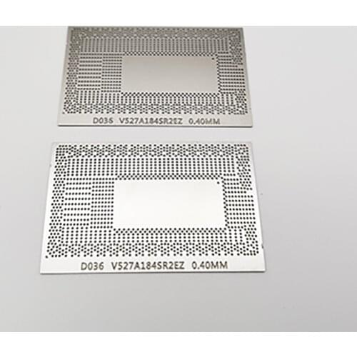 V527A184SR2EZ Direct Heating Stencil 3955U SR2EW 4415U SR348 i7-7500U SR341 i5-7200U SR2ZU BGA Template 0.4MM