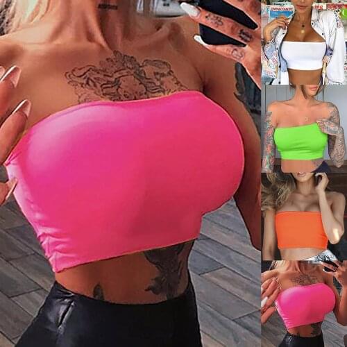 One Shoulder Womens Tank Top Fashion Casual Sleeveless Bra Slim Short Solid Color Sexy Vest Camisole Korean Style Camis 2021