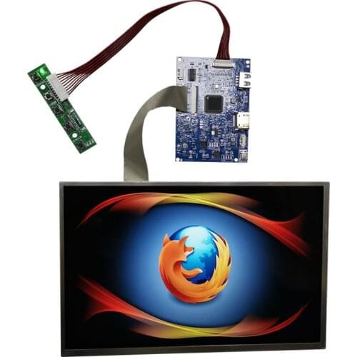 10-inch display module kit USB playback HD signal 5V2A power supply solution DIY LCD kit