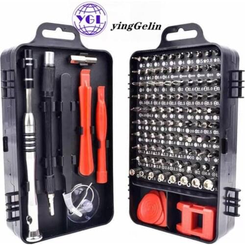 110 in 1 screwdriver set CRV multifunctional mobile phone repair tool screwdriver cross