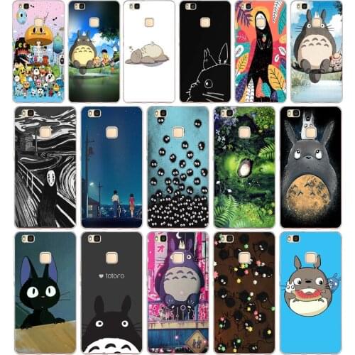 30AA Cute Totoro Soft TPU Case Cover For Huawei P8 P9 Lite 2017 Mate 10 20 Lite