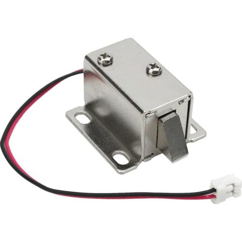 Electronic Lock Catch Door Gate 12V/0.43A Electric Release Assembly Solenoid Access Control