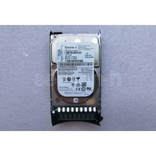IBM System X 2,5" 1TB HDD 6Gbps 7200rpm 81Y9730 FRU: 81Y9731 Hard drive