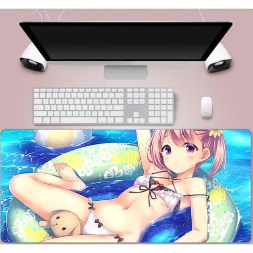 Gaming mouse pad big mouse pad gamer computer mouse pad big mouse pad XXL rubber surface mouse carpet computer desk pad keyboard