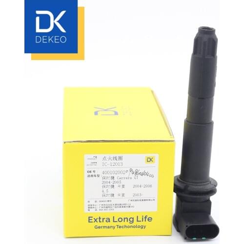 DEKEO Ignition Coils For Porsche Carrera GT Cayenne S Turbo S 400102002