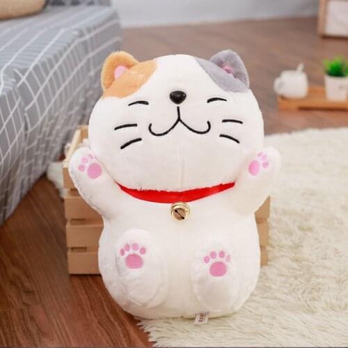 Wholesale cartoon cute firewood dog Akita dog luxury cat doll plush toy large childrens doll birthday gift