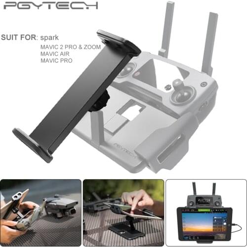 PGYTECH DJI Mavic 2 Remote Controller PAD holder standard/ 7-10 Pad Mobile Phone Holder Aluminum for MAVIC Air/pro/Spark Drone