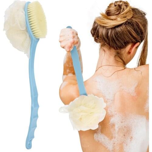 Bathroom Brush Long Handle Back Body Brush Bath Shower Scrubber Exfoliating Scrub Skin Massages Bathroom Products