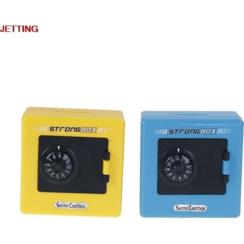 Money Coin Saving Storage Box Code Cash Combination Lock Safe Case Piggy Bank Home Storage Organization Home Office Storage