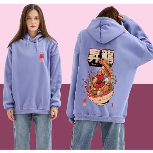 Oversized Japanese Anime Sweatshirts Goth Clothes Women Punk Gothic Vintage Harajuku Sweatshirt Kpop Fashion Casual Loose Tops